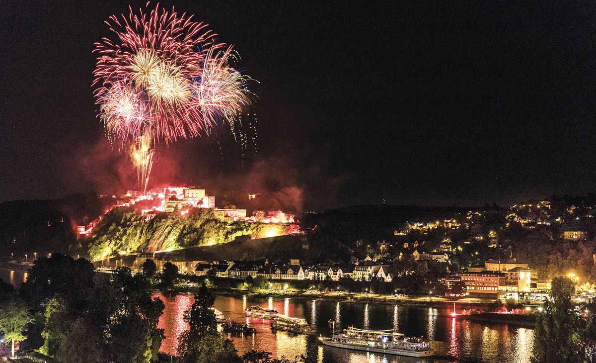 Croisière sur « le Rhin en flamme », Évènement !