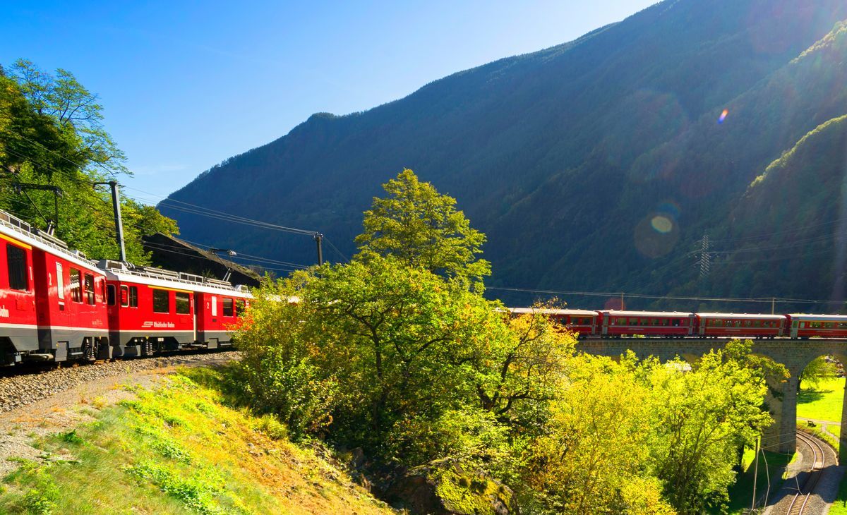 Les légendaires trains suisses