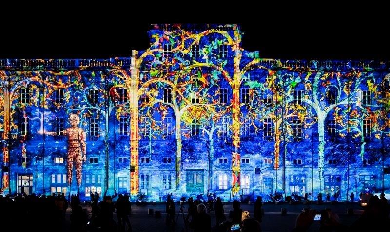 Fête des Lumières de Lyon - Une symphonie de couleurs